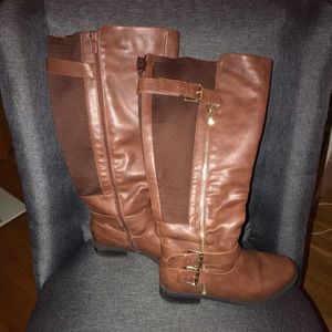 Wide calf boots
